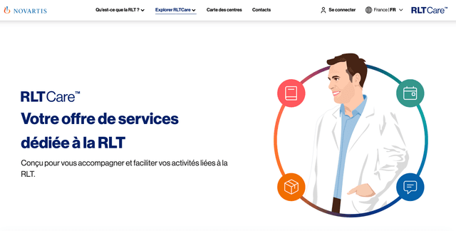 RLT Care platform - France French version