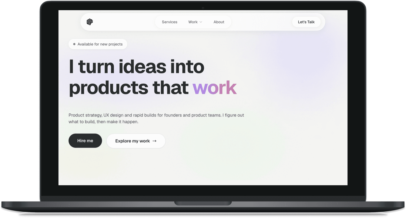 New custom portfolio