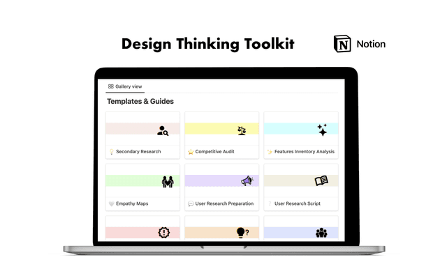 Design thinking toolkit